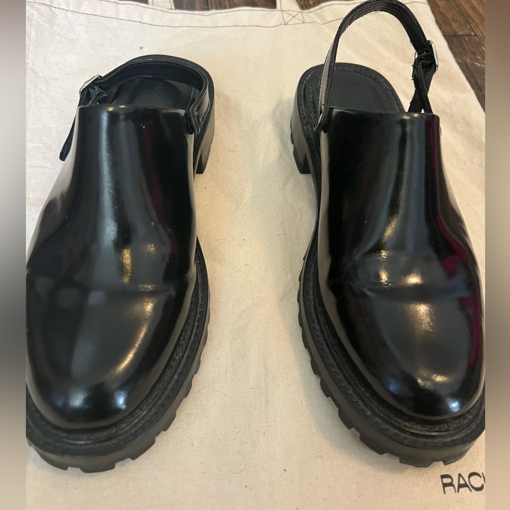 Rachel Comey Gilly Clogs Patent Leather SZ 7 - Picture 14 of 16